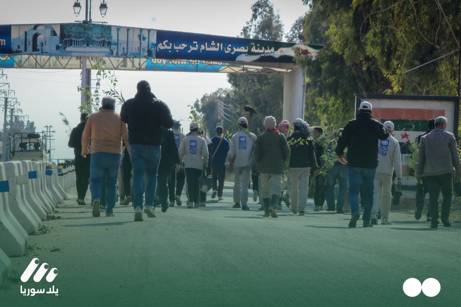 “يلا سوريا” تواكب مبادرة فريق “صناع الأثر” بريف درعا