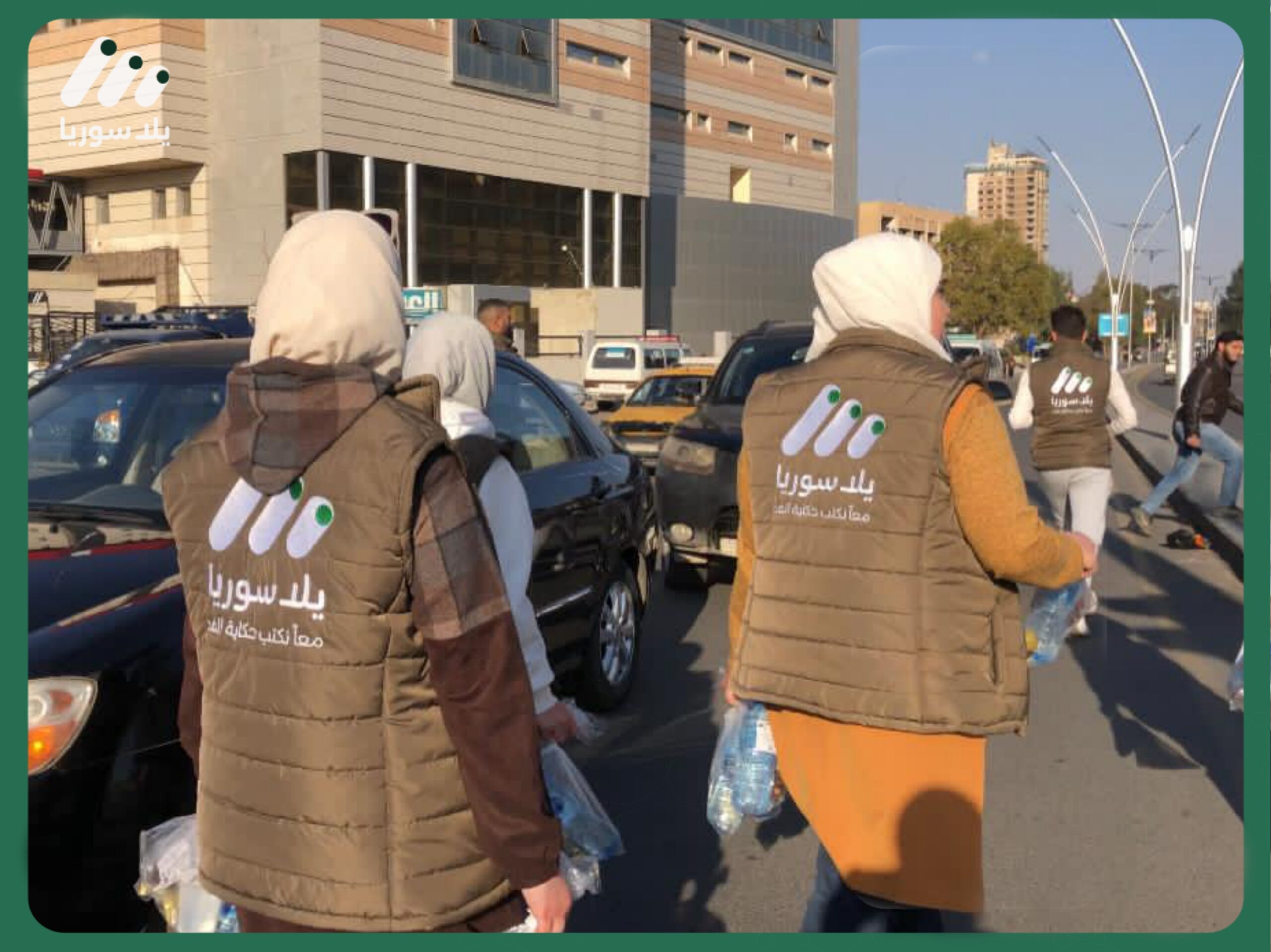 يلا سوريا تنفذ بالتعاون مع مبادرة “إحياء وطن” حملة “سقيا صائم” في دمشق وحمص